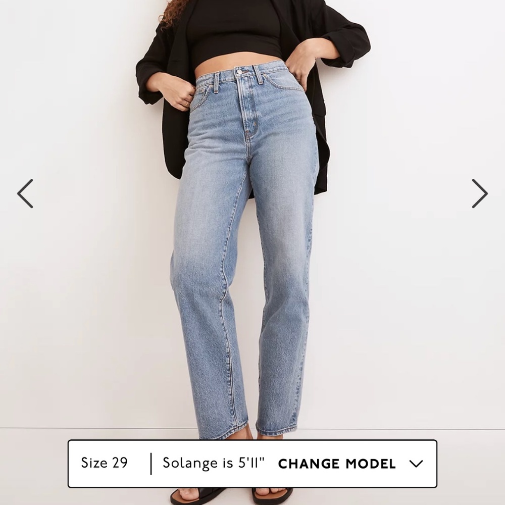 the perfect vintage straight jean in seyland wash